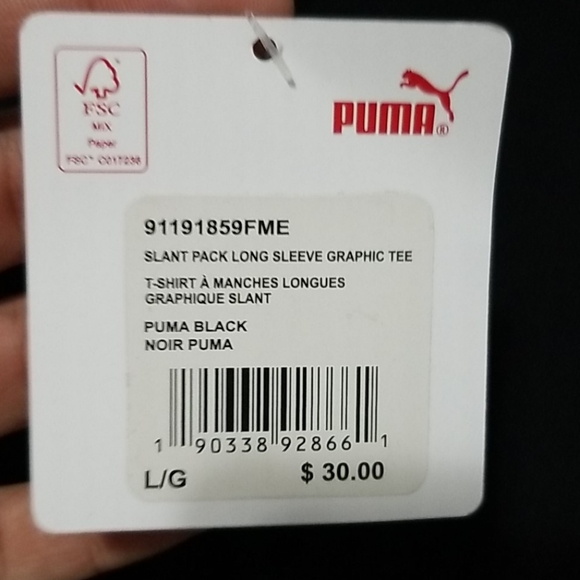 Boys Puma Shirt - Picture 3 of 5